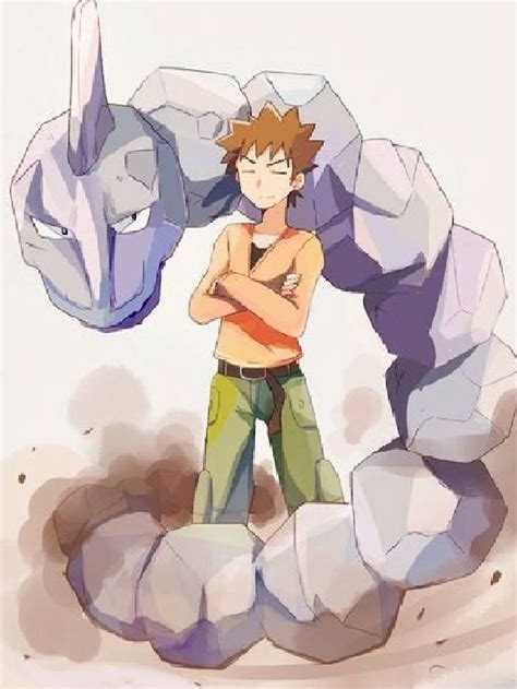 Gym Leader Brock | Onix pokemon, Brock pokemon, Pokemon manga