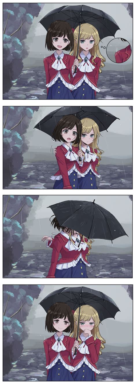 [I'm In Love With The Villainess] A Rainy Day : r/wholesomeyuri