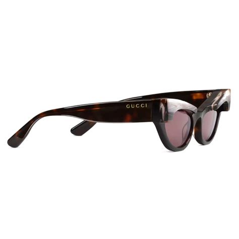 Gucci - Cat-Eye-Frame Sunglasses - Tortoiseshell - Gucci Eyewear - Avvenice