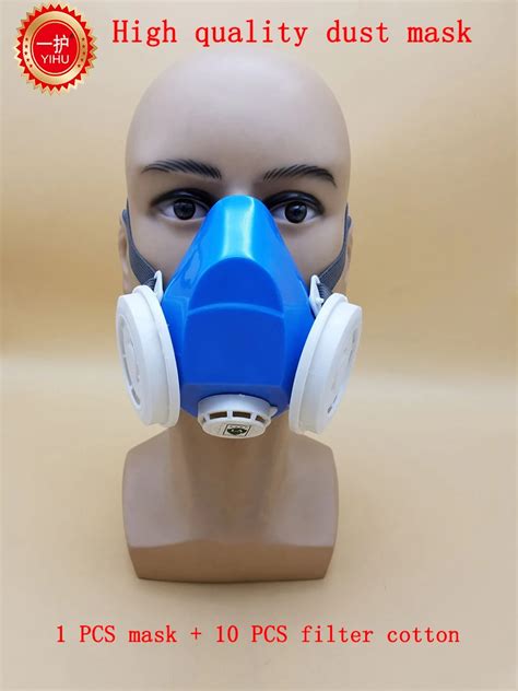 high quality respirator dust mask Efficient Anti static filter cotton dust mask PM2.5 smoke ...