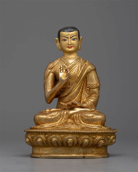 Lama Tsongkhapa Statue with Disciples | An Symbol of Spiritual Guidanc