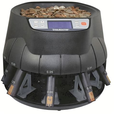 Steelmaster C200 Coin Sorter All-in-one, Black - Walmart.com - Walmart.com