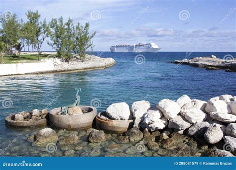 Little Stirrup Cay Island Entrance Stock Image - Image of landscape ...