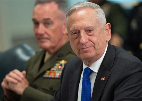 READ: Defense Secretary Jim Mattis' Letter Announcing His Resignation ...