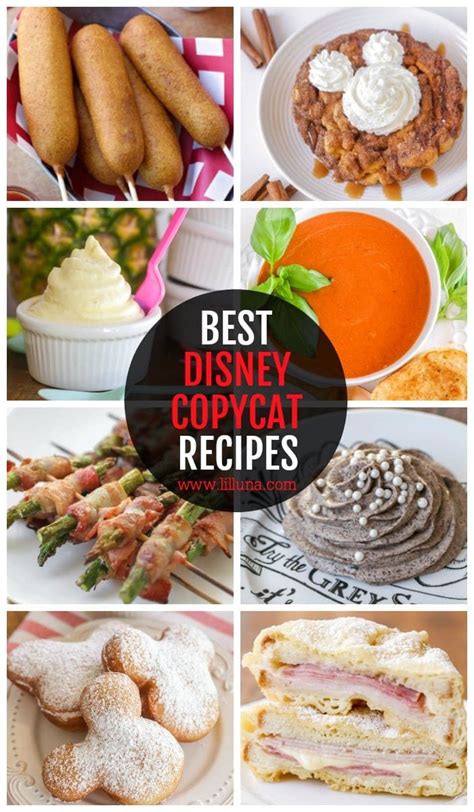 Disney Themed Food Recipes | Dandk Organizer