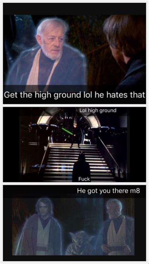 high ground - Meme by Bobafett344 :) Memedroid