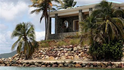 jeffrey epstein private island Jeffrey epstein's private island features a mysterious temple ...