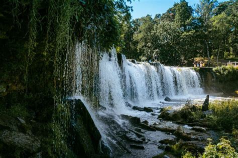 Keila Waterfall Located on Keila River in Harju County Near Tallinn ...