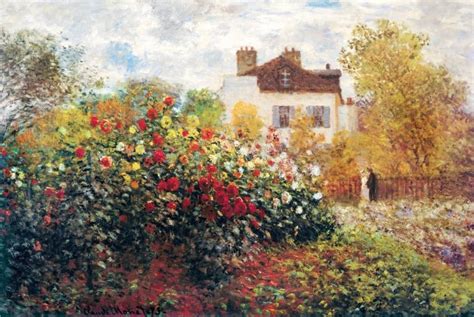 'Claude Monet The Artist's Garden Art Print Poster' Posters - Claude ...