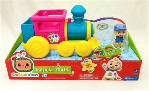 Cocomelon Musical Train plays train song. Batteries Included | #3925944279