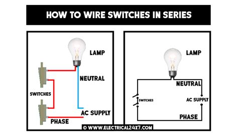 How to wire switches in series or parallel and use of SPST switch in series?