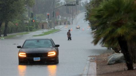 Palm Springs Inundated By Tropical Storm Hilary; 911 Lines Remain Down