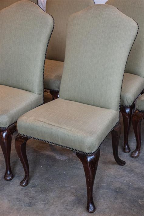 Set of Six Queen Anne Style Chairs #6558 - Retrouvius