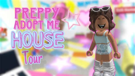 Preppy House Tour (Adopt Me) - YouTube