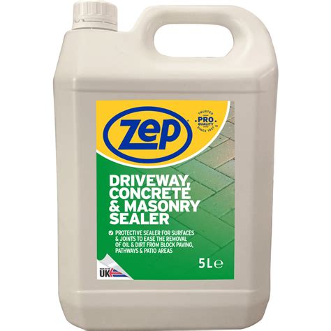 Zep Commercial Driveway, Concrete & Masonry Sealer 5L | Toolstation