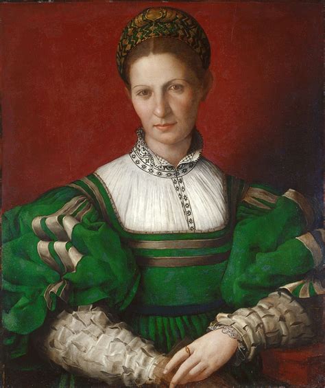 Portrait of a Women (perhaps Matteo Sofferoni’s Daughter’) [c.1530-1532] | Bronzino ...