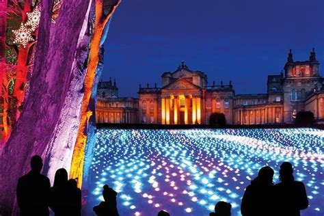 BLENHEIM PALACE CHRISTMAS LIGHTS