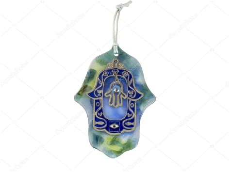 Hamsa hand amulet — Stock Photo © modustollens #32965035