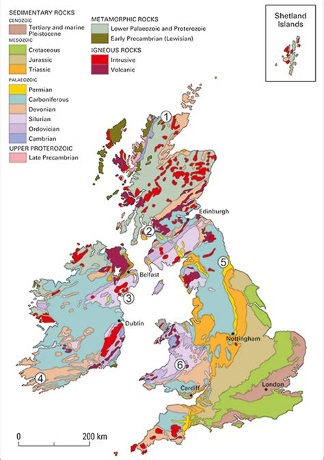 UK and Ireland | Rare Earth Element deposits in Europe | EuRare Project