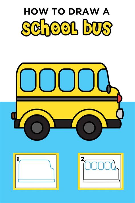 Free Printable School Bus Coloring Page - Made with HAPPY