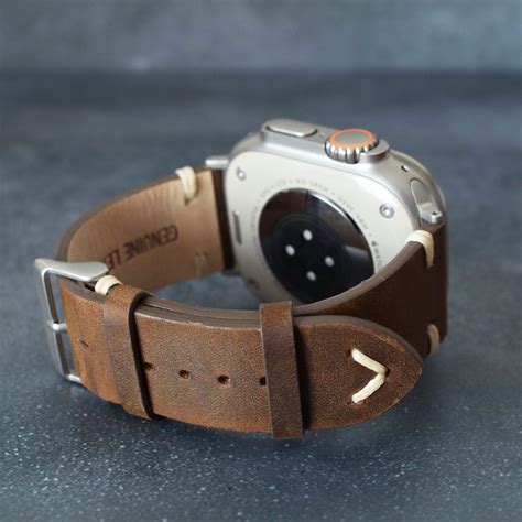 Vintage Leather Strap for Apple Watch Ultra 2 & Ultra 1 – Ultra Supply Co