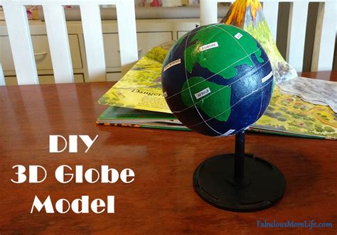 DIY 3D Globe Model for School Project - Fabulous Mom Life