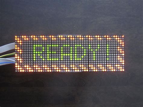 Mark Wylie's Blog: LED Matrix Display and Controller