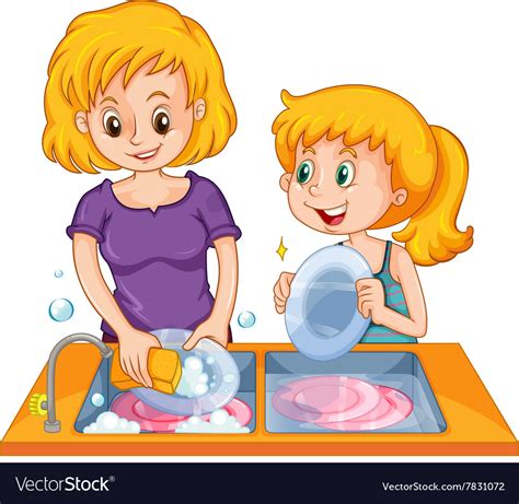 mom washing dishes clipart 10 free Cliparts | Download images on ...