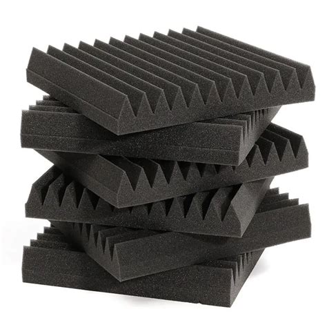 Aliexpress.com : Buy 6pcs Soundproofing Foam Sound Absorbing Noise ...