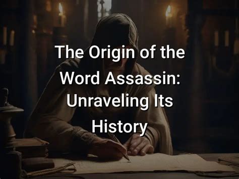 The Origin of the Word Assassin: Unraveling Its History - Symbol Genie