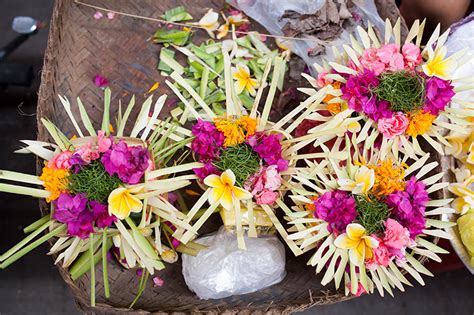 tea cup tea: SMALL OFFERINGS OF BALI: CANANG SARI