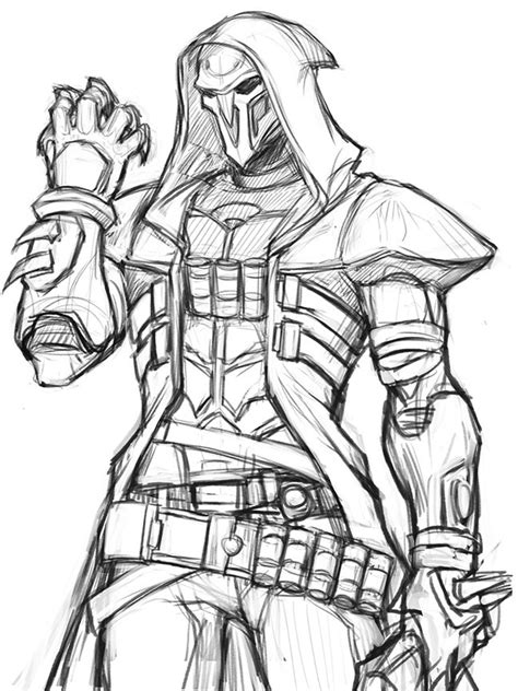 Reaper Drawing Coloring Pages