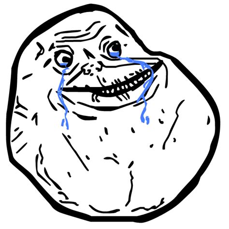 Forever Alone Meme PNG | PNG All