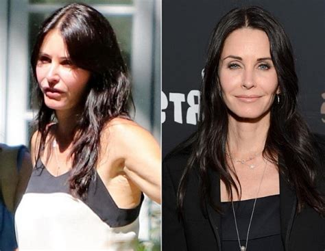 Courteney Cox before and after plastic surgery (17) | Celebrity plastic ...