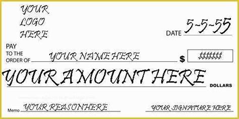 Large Fake Check Template Free Of Blank Check Template – 30 Free Word ...