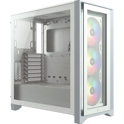 Corsair ICUE 4000X RGB Mid-Tower ATX Desktop Case (White) | lupon.gov.ph