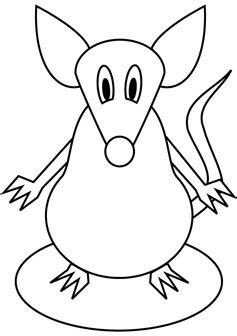 Download free fat mouse drawing