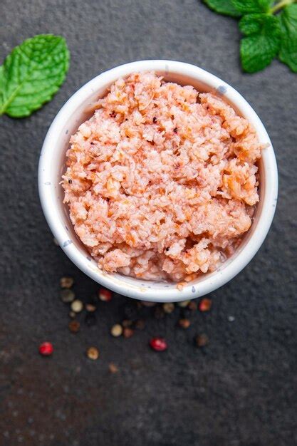 Premium Photo | Krill meat minced atlantic shrimp fresh portion dietary healthy meal food diet ...