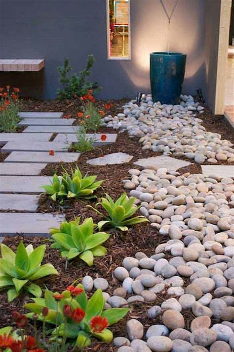 30 Gorgeous Low-maintenance Front Yard Ideas | Rock garden design ...