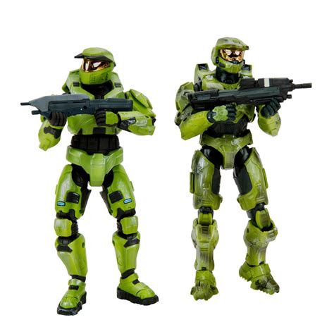 Jazwares Halo Master Chief 20th Anniversary Spartan Collection Set 6.5-in Action Figure GameStop ...