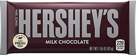 Hershey's Milk Chocolate Candy Bars, Bulk Candy, 1.55-Oz. Bars, 36 Count: Buy Online in South ...