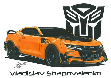 Bumblebee, Vladyslav "23.ARTS" Shapovalenko | Chevrolet camaro, Car ...