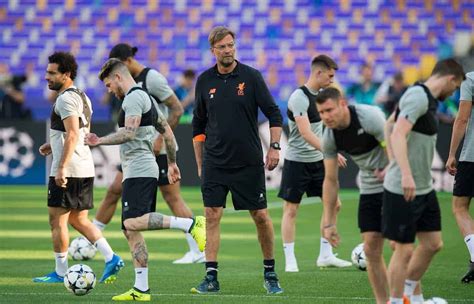 Photos: Liverpool train in Kyiv ahead of Champions League final against Real Madrid - Liverpool ...