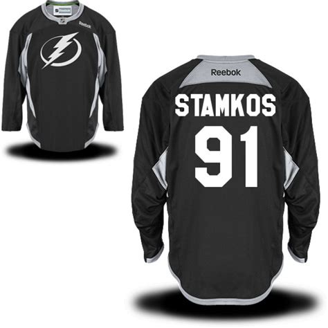 Men's Reebok #91 Steven Stamkos Authentic Practice Alternate NHL Jersey ...