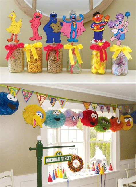 DIY Sesame Street Carnival Party Games // Hostess with the Mostess®