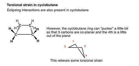 Cycloalkanes – Ring Strain In Cyclopropane And Cyclobutane — Master ...