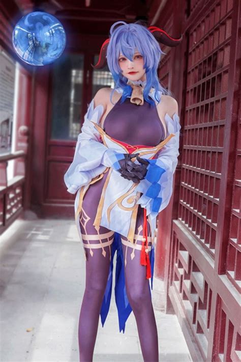 Game Genshin Impact Qilin Bloodline Fairy Ganyu Cosplay Costume-Takerlama in 2021 | Cosplay ...