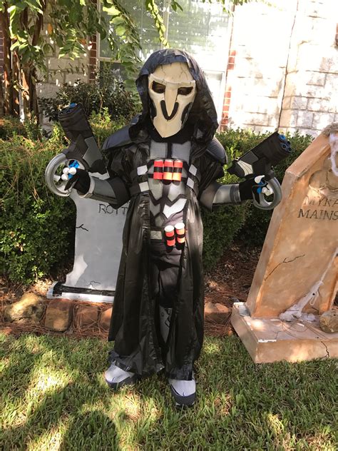 Overwatch Reaper Halloween kids costume. Overwatch cosplay. | Halloween costumes for kids ...