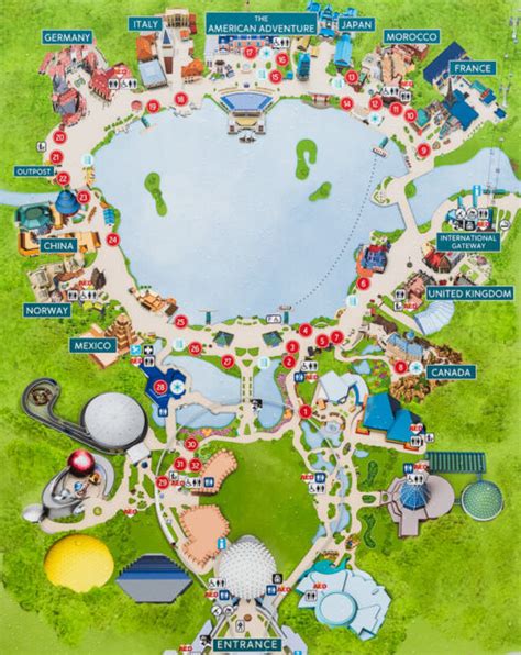 Booth Map: Epcot Food & Wine Festival - Disney Tourist Blog