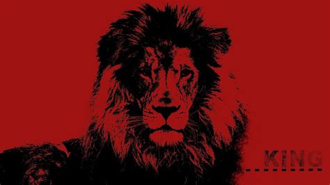 Red And Black Lion Wallpapers - Wallpaper Cave